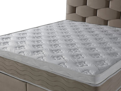HONEY Velvet lichtbruin | Boxspring met Opbergruimte | Nu in de Uitverkoop