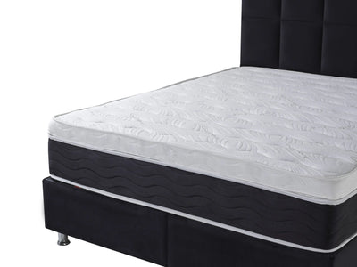 ANCONA Velvet zwart | Boxspring met opbergruimte | 90×200 tot 220×220 | Zwart | Meerdere kleuren beschikbaar