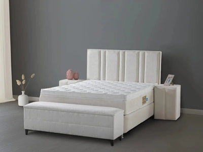 SHERATON Gebroken wit | Uitverkoop Boxspring | Diverse afmetingen en kleuren beschikbaar