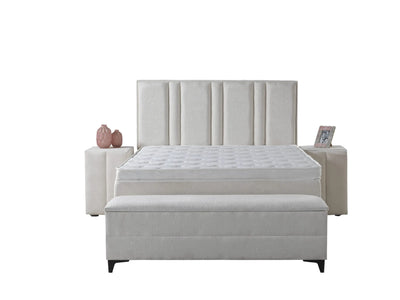SHERATON Gebroken wit | Uitverkoop Boxspring | Diverse afmetingen en kleuren beschikbaar