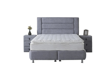 Venice Velvet Grey | Luxury Boxspring in Sale | Multiple options