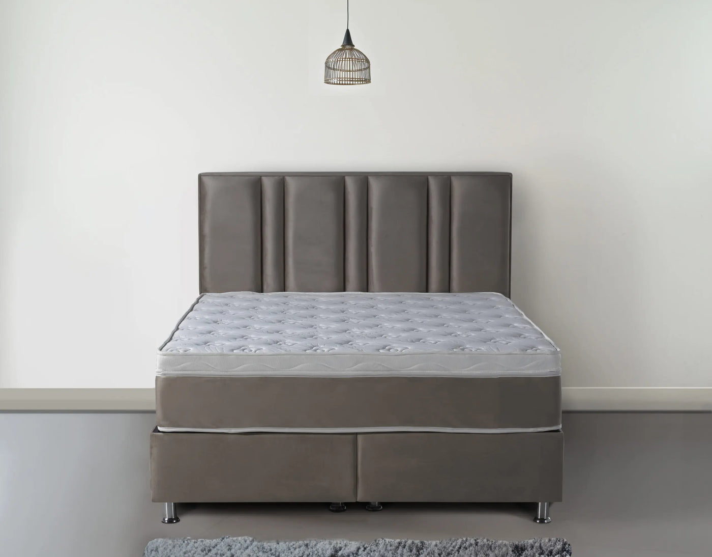 Sheraton Velvet Taupe | Uitverkoop Boxspring | Diverse afmetingen en kleuren beschikbaar