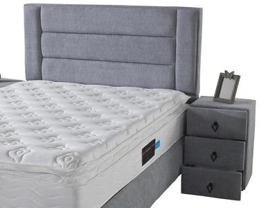 Venice Velvet Grey | Luxury Boxspring in Sale | Multiple options