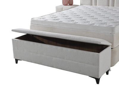 SHERATON Gebroken wit | Uitverkoop Boxspring | Diverse afmetingen en kleuren beschikbaar