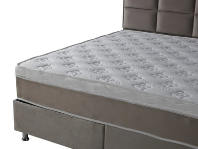 BOSTON Velvet Taupe | Luxe Boxspring met Korting | Meerdere maten en kleuren