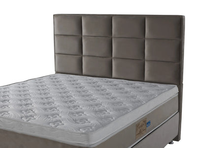 BOSTON Velvet Taupe | Luxe Boxspring met Korting | Meerdere maten en kleuren