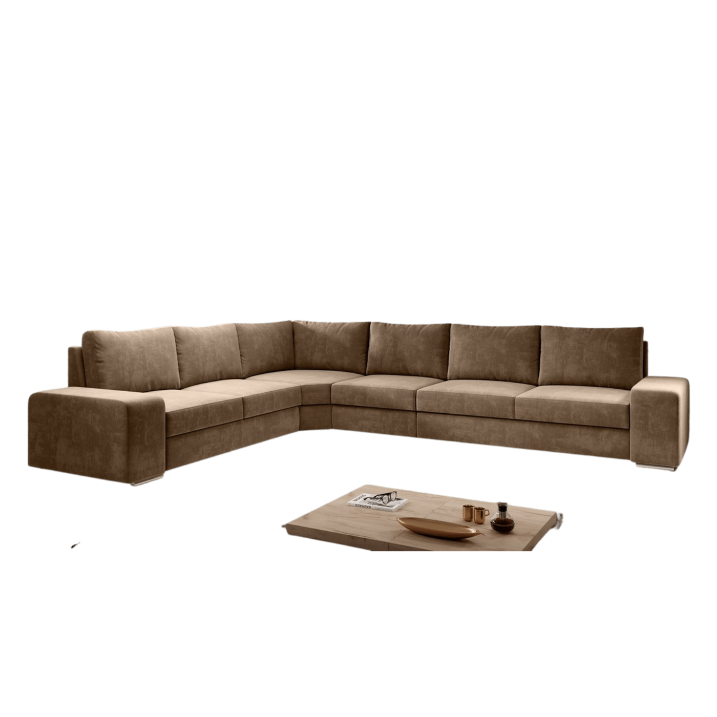 Yola | 3 + 2 Corner Sofa | 360×280 | Beige | Multiple colours available 