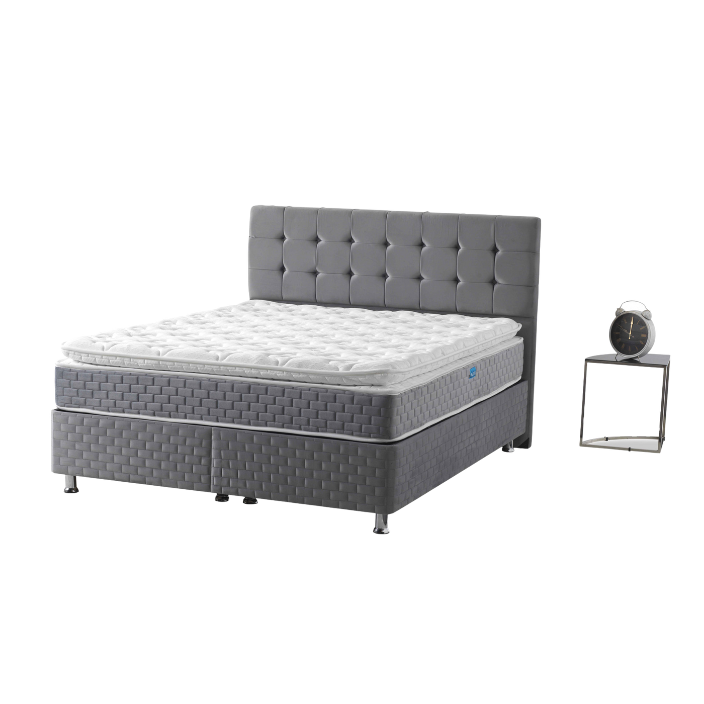 Larissa | Boxspring met opbergruimte | 90×200 tot 180×200 | Meerdere kleuren beschikbaar