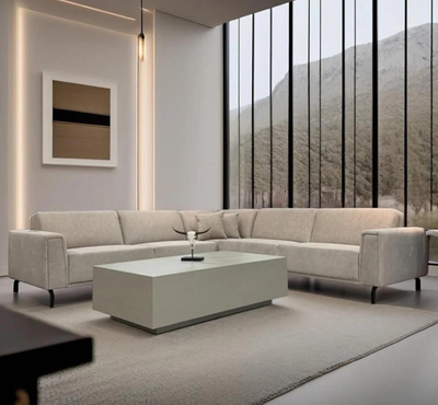 Clara Groot | Hoekbank | 300×300 – Taupe | Meerdere kleuren beschikbaar