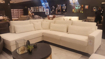 Bolton | Hoekbank | 300×225 – Wit | Meerdere kleuren beschikbaar
