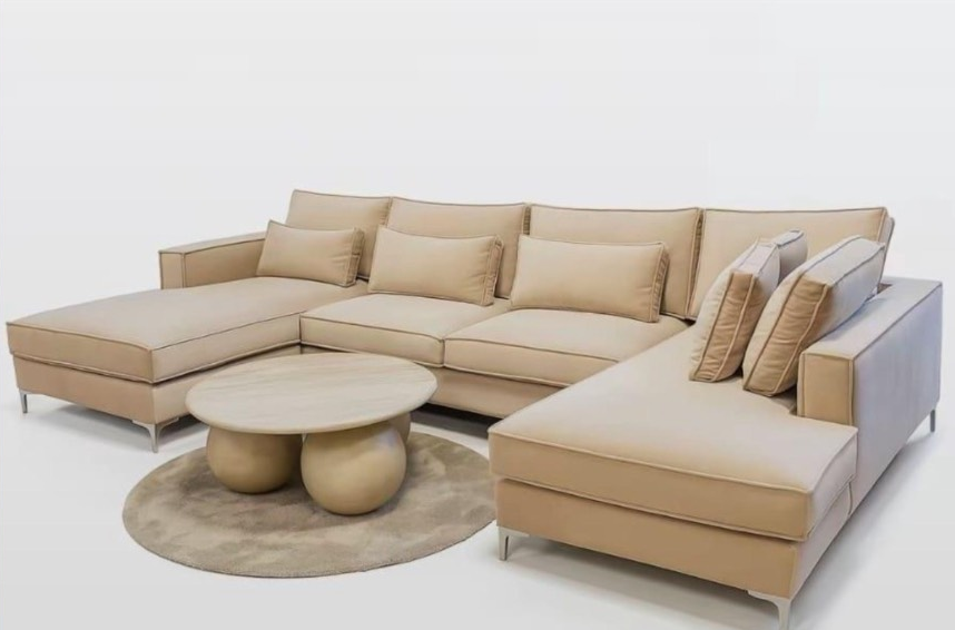 Kingston Groot | U-bank | 405x225x200 – Taupe | Meer kleuren beschikbaar