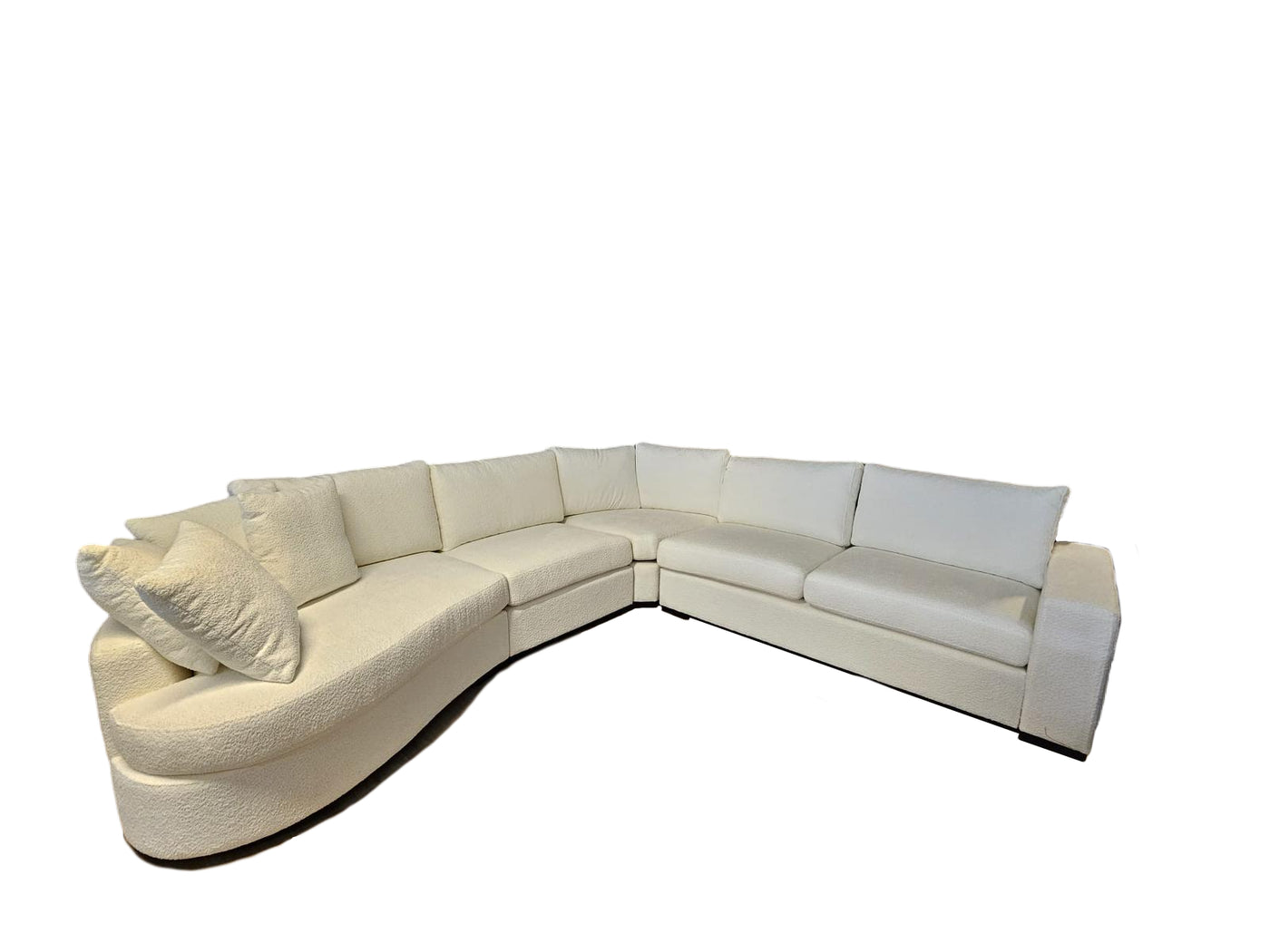 Nirvana | Hoekbank | 330×300 – Gebroken Wit | Meerdere kleuren beschikbaar