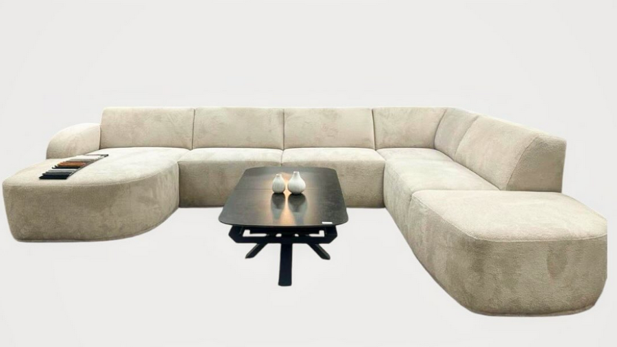 Patricia | U-bank | 257x362x170  | Meerdere kleuren beschikbaar
