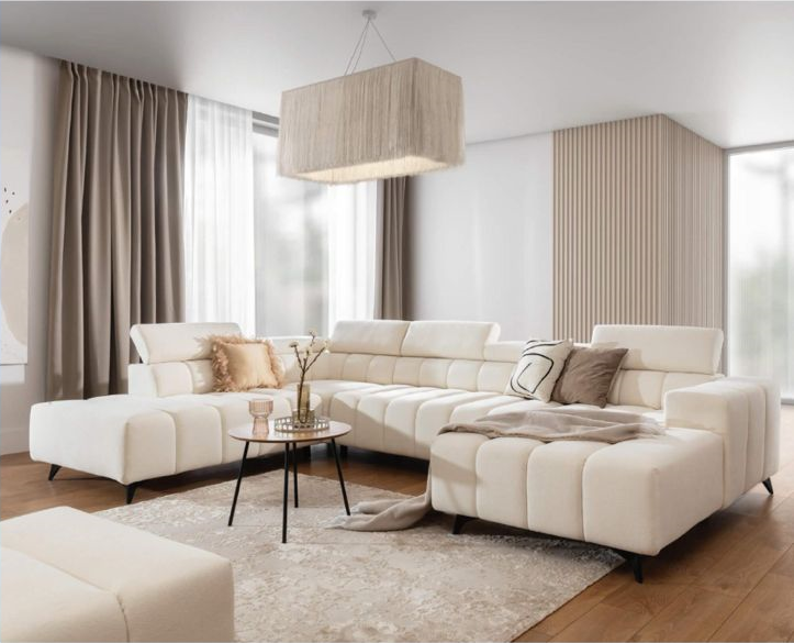 Ragusso Groot | U-bank | 234x356x179  | Meerdere kleuren beschikbaar