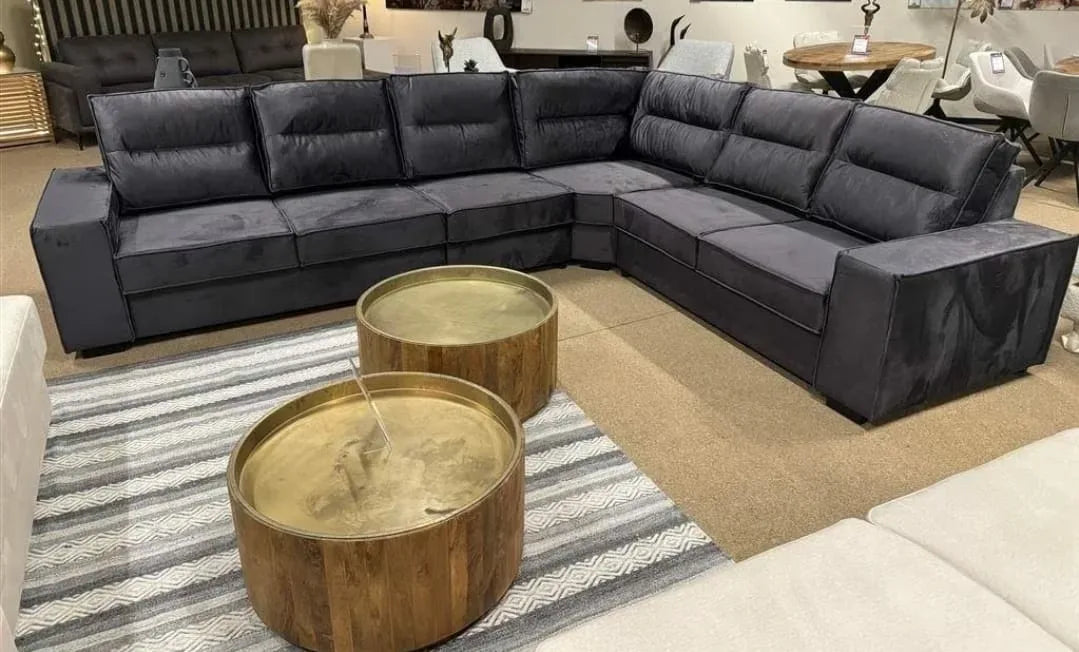 Verona | Hoekbank | 345×270 – Bruin | Meerdere kleuren beschikbaar