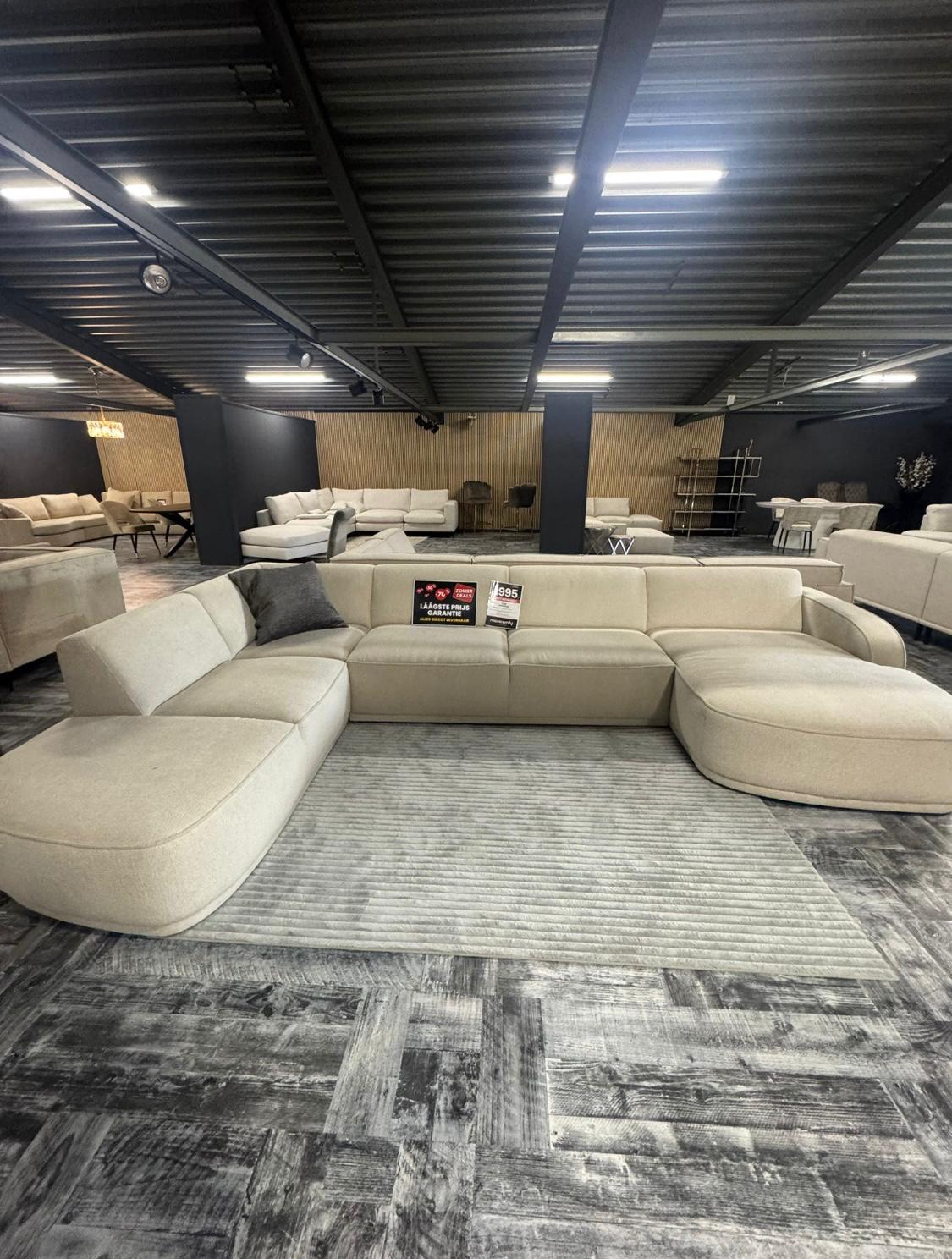 Patricia | U-bank | 257x362x170  | Meerdere kleuren beschikbaar