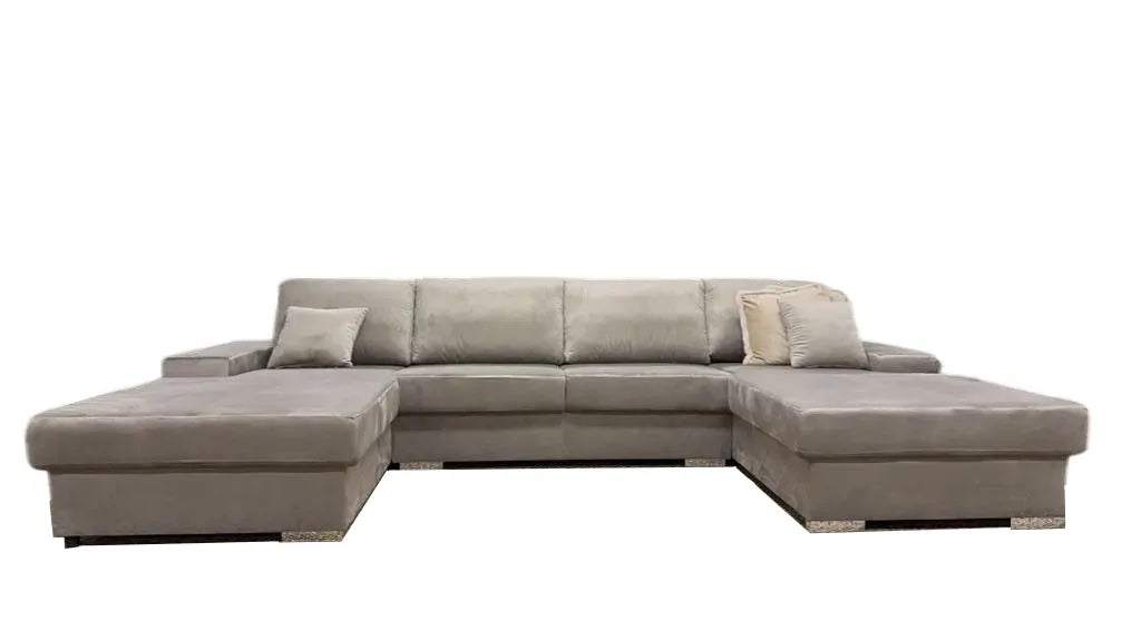 Yola | Lounge Bank | 190x350x190 | Taupe | Meerdere kleuren beschikbaar