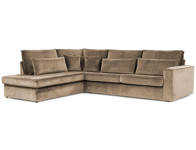 California Klein | Hoekbank | 310×250 – Taupe | Meerdere kleuren beschikbaar