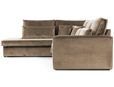 California Klein | Hoekbank | 310×250 – Taupe | Meerdere kleuren beschikbaar