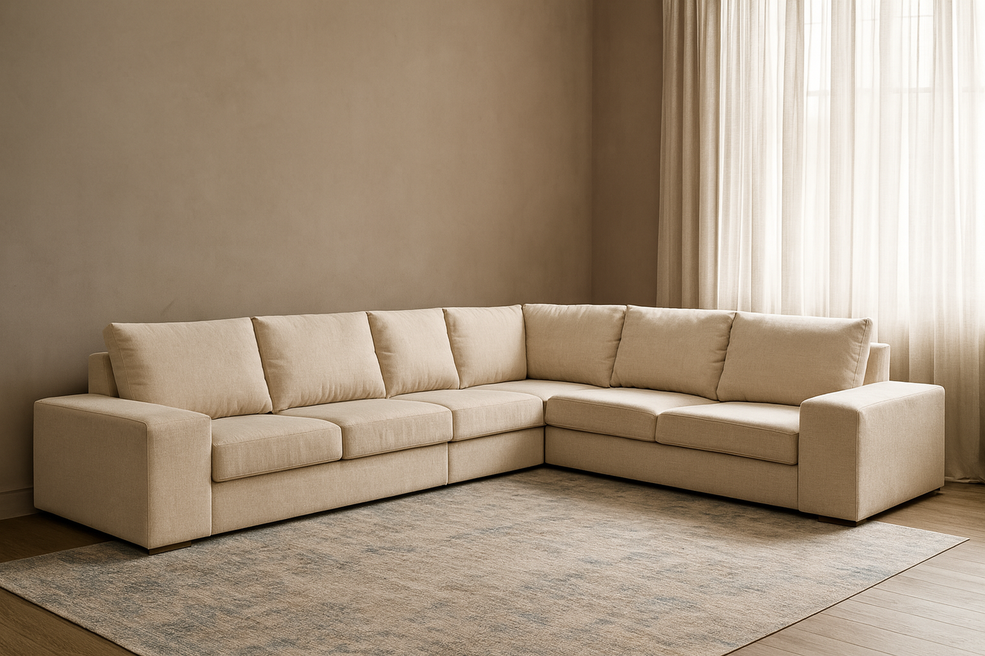 Yola | 3 + 2 Hoekbank | 360×280 | Beige | Meerdere kleuren beschikbaar