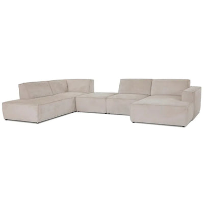 Finn | U-Bank | 370x260x170 – Beige | Meerdere kleuren beschikbaar