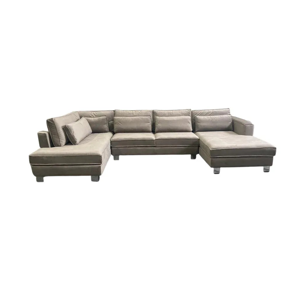 Kingston Groot | U-bank | 405x225x200 – Taupe | Meer kleuren beschikbaar