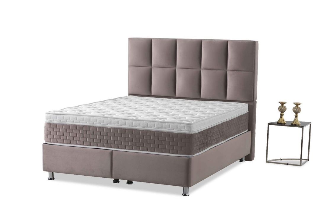 ANCONA luxe Boxspring | Orthopedisch Matras & Slimme Opbergbasis | 90×200 tot 220×220  | Diverse kleuren beschikbaar