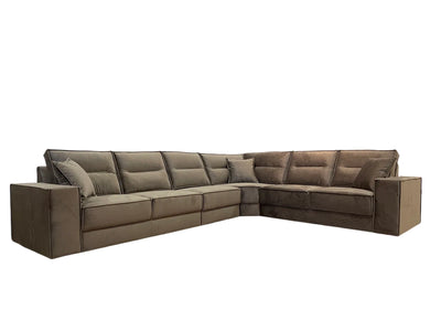 Verona | Hoekbank | 345×270 – Bruin | Meerdere kleuren beschikbaar